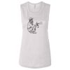 Ladies' Bella Flowy Scoop Muscle Tank Thumbnail