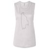 Ladies' Bella Flowy Scoop Muscle Tank Thumbnail