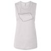 Ladies' Bella Flowy Scoop Muscle Tank Thumbnail