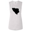 Ladies' Bella Flowy Scoop Muscle Tank Thumbnail