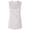 Ladies' Bella Flowy Scoop Muscle Tank Thumbnail