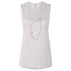 Ladies' Bella Flowy Scoop Muscle Tank Thumbnail