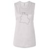 Ladies' Bella Flowy Scoop Muscle Tank Thumbnail