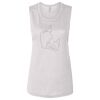 Ladies' Bella Flowy Scoop Muscle Tank Thumbnail