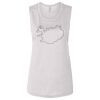 Ladies' Bella Flowy Scoop Muscle Tank Thumbnail