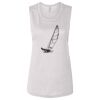 Ladies' Bella Flowy Scoop Muscle Tank Thumbnail