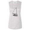 Ladies' Bella Flowy Scoop Muscle Tank Thumbnail