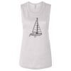 Ladies' Bella Flowy Scoop Muscle Tank Thumbnail