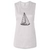 Ladies' Bella Flowy Scoop Muscle Tank Thumbnail