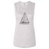 Ladies' Bella Flowy Scoop Muscle Tank Thumbnail