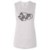 Ladies' Bella Flowy Scoop Muscle Tank Thumbnail