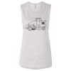 Ladies' Bella Flowy Scoop Muscle Tank Thumbnail