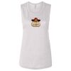 Ladies' Bella Flowy Scoop Muscle Tank Thumbnail