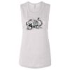 Ladies' Bella Flowy Scoop Muscle Tank Thumbnail