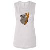 Ladies' Bella Flowy Scoop Muscle Tank Thumbnail