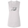 Ladies' Bella Flowy Scoop Muscle Tank Thumbnail