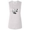 Ladies' Bella Flowy Scoop Muscle Tank Thumbnail