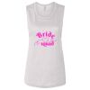 Ladies' Bella Flowy Scoop Muscle Tank Thumbnail