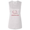 Ladies' Bella Flowy Scoop Muscle Tank Thumbnail