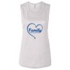 Ladies' Bella Flowy Scoop Muscle Tank Thumbnail