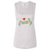 Ladies' Bella Flowy Scoop Muscle Tank Thumbnail