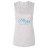 Ladies' Bella Flowy Scoop Muscle Tank Thumbnail