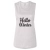 Ladies' Bella Flowy Scoop Muscle Tank Thumbnail