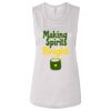 Ladies' Bella Flowy Scoop Muscle Tank Thumbnail