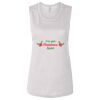 Ladies' Bella Flowy Scoop Muscle Tank Thumbnail