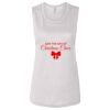 Ladies' Bella Flowy Scoop Muscle Tank Thumbnail