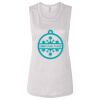 Ladies' Bella Flowy Scoop Muscle Tank Thumbnail