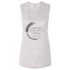 Ladies' Bella Flowy Scoop Muscle Tank Thumbnail