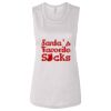 Ladies' Bella Flowy Scoop Muscle Tank Thumbnail