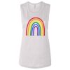 Ladies' Bella Flowy Scoop Muscle Tank Thumbnail