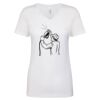 Next Level The Ideal V T-Shirt Thumbnail