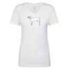 Next Level The Ideal V T-Shirt Thumbnail