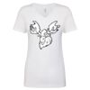 Next Level The Ideal V T-Shirt Thumbnail