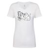 Next Level The Ideal V T-Shirt Thumbnail
