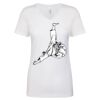 Next Level The Ideal V T-Shirt Thumbnail