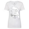 Next Level The Ideal V T-Shirt Thumbnail