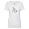 Next Level The Ideal V T-Shirt Thumbnail