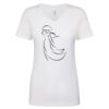 Next Level The Ideal V T-Shirt Thumbnail